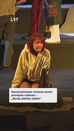 Nacionalinis dramos teatras sezoną pradeda „Ronja plėšiko duktė“ premjera
