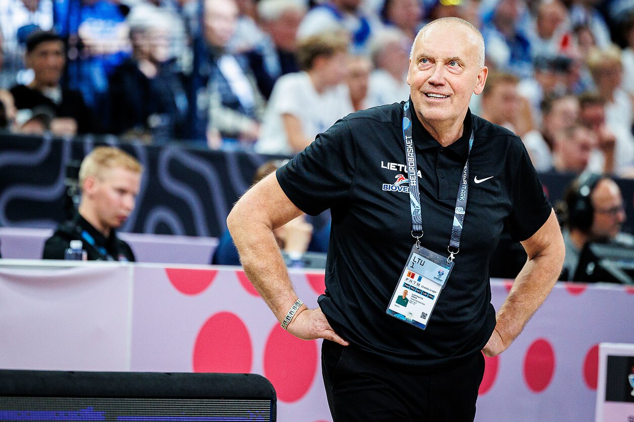 Rimas Kurtinaitis, Europos krepšinio čempionatas: Lietuva – Suomija