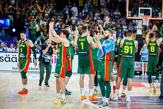 Europos krepšinio čempionatas: Lietuva – Suomija