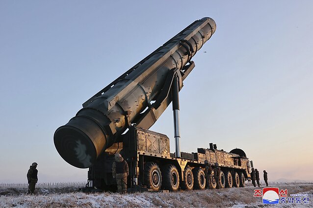 Šiaurės Korėjos tarpžemyninė balistinė raketa