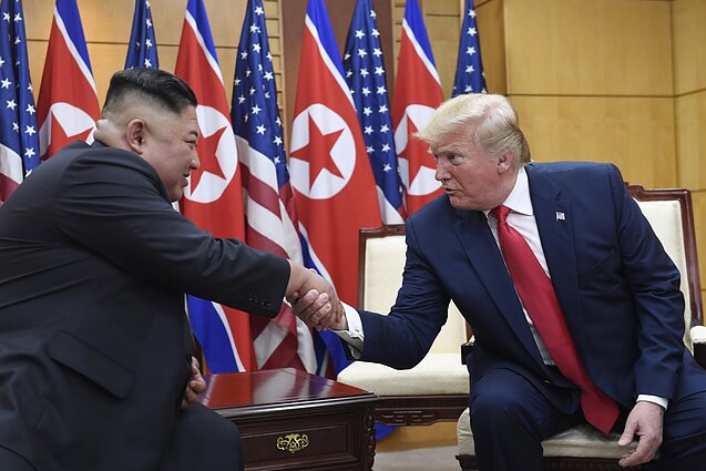 Kim Jong Uno ir Donaldo Trumpo susitikimas 2019 m. rugsėjį