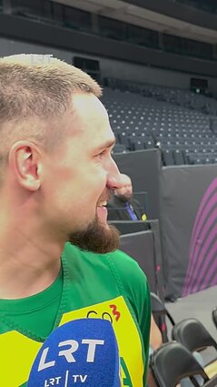 Sirgalių meilę pelnęs Normantas: „Žalgirio“ sirgaliai manęs dažnai nemėgo