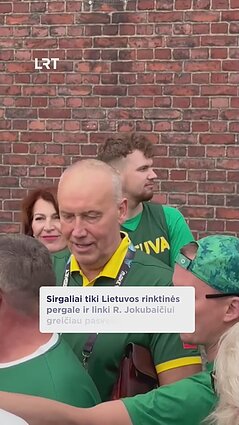 Sirgaliai liūdi dėl Jokubaičio traumos: laukiam, kol atsistos ant žemės