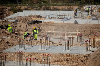 A construction site in Lithuania (associative image)