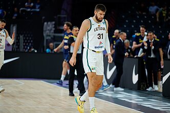 Rokas Giedraitis. Europos krepšinio čempionatas: Lietuva – Švedija