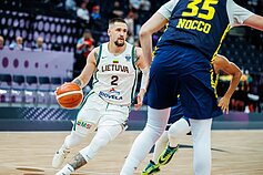 Margiris Normantas. Europos krepšinio čempionatas: Lietuva – Švedija Margiris Normantas. Europos krepšinio čempionatas: Lietuva – Švedija