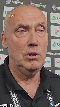 Treneris Rimas Kurtinaitis didžiuojasi savo auklėtiniais