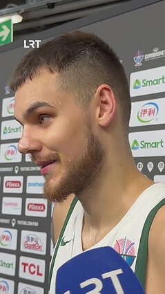 Atsakymų prastam pataikymui Deividas Sirvydis neturi