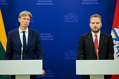 Ramūnas Dilba ir Juras Taminskas