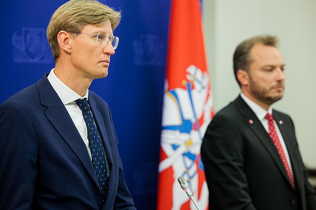 Ramūnas Dilba ir Juras Taminskas