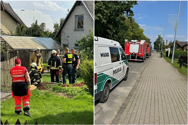 Jurbarke iš 20 metrų gylio šulinio išgelbėtas vyras Jurbarke iš 20 metrų gylio šulinio išgelbėtas vyras