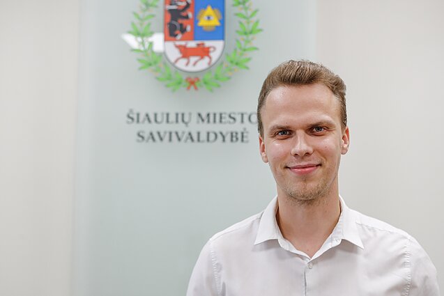 Šiaulių vicemeras Justinas Švėgžda