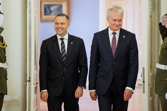 Karolis Nawrockis ir Gitanas Nausėda