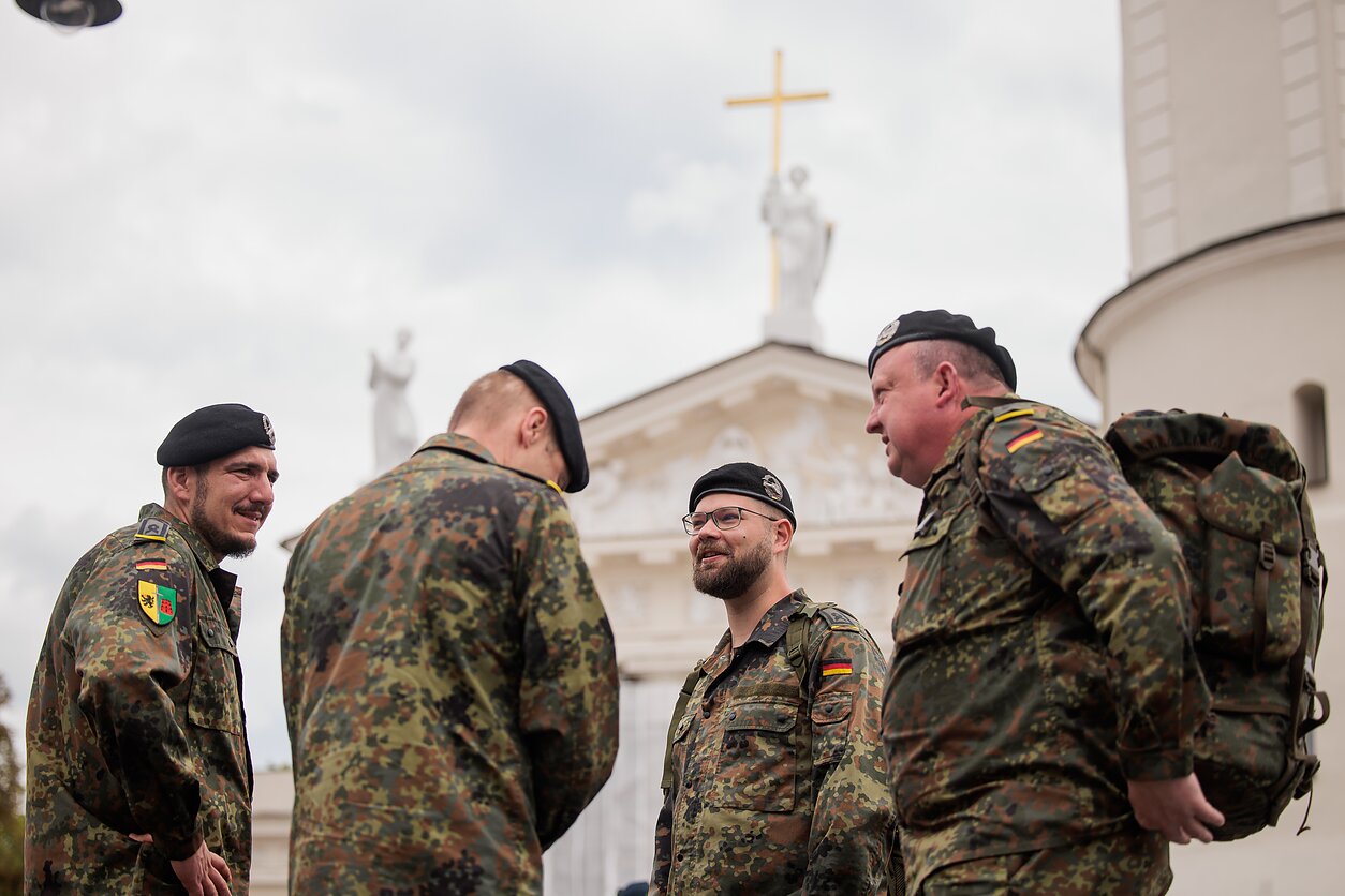 Inauguruota Vokietijos 45-oji šarvuotoji brigada „Lietuva“ Inauguruota Vokietijos 45-oji šarvuotoji brigada „Lietuva“