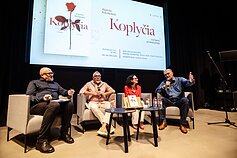 Knygos pristatymo akimirka