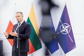 Spotkanie K. Nawrockiego ze społecznością polską. Karol Nawrocki