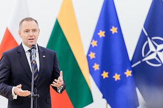 Spotkanie K. Nawrockiego ze społecznością polską. Karol Nawrocki