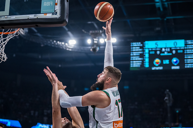 Jonas Valančiūnas. Europos čempionatas: Lietuva – Graikija