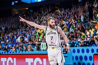 Gytis Radzevičius. Europos čempionatas: Lietuva – Graikija