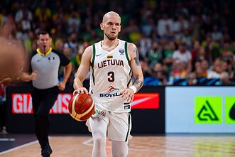 Arnas Velička. Europos čempionatas: Lietuva – Graikija
