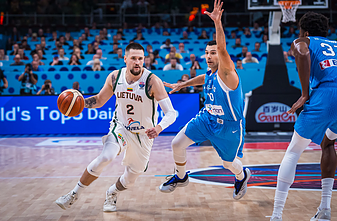 Margiris Normantas. Europos čempionatas: Lietuva – Graikija Margiris Normantas. Europos čempionatas: Lietuva – Graikija