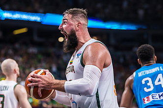 Jonas Valančiūnas. Europos čempionatas: Lietuva – Graikija