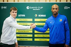 Vilius Gaubas ir Alexis Klegou