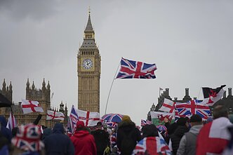 Kraštutinių dešiniųjų protestas Londone