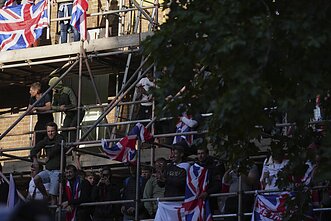 Kraštutinių dešiniųjų protestas Londone