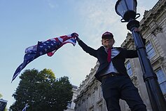 Kraštutinių dešiniųjų protestas Londone