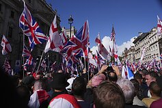 Kraštutinių dešiniųjų protestas Londone