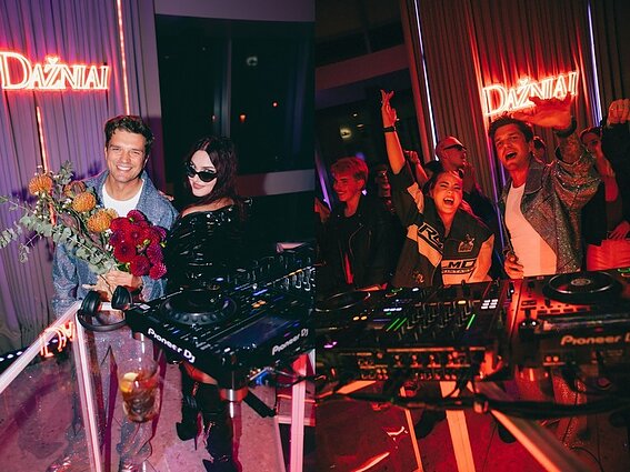 Jovani albumo premjeros akimirka