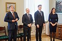 Remigijus Žemaitaitis, Aurelijus Veryga, Mindaugas Sinkevičius, Inga Ruginienė