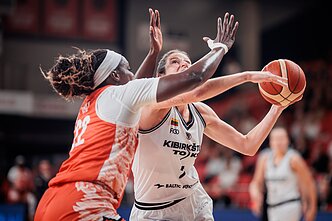 Giedrė Labuckienė; Moterų Eurolygos atranka: Vilniaus „Kibirkštis“ – Buržo „Tango Basket“