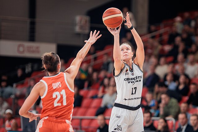 Gabija Meškonytė; Moterų Eurolygos atranka: Vilniaus „Kibirkštis“ – Buržo „Tango Basket“