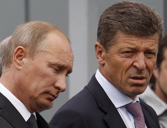 Vladimiras Putinas ir Dmitrijus Kozakas Vladimiras Putinas ir Dmitrijus Kozakas