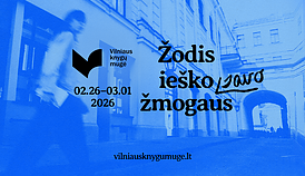 Vilniaus knygų mugės plakatas