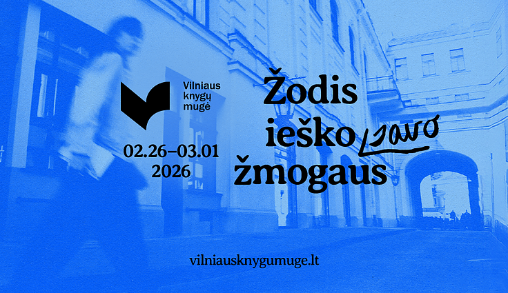 Vilniaus knygų mugės plakatas