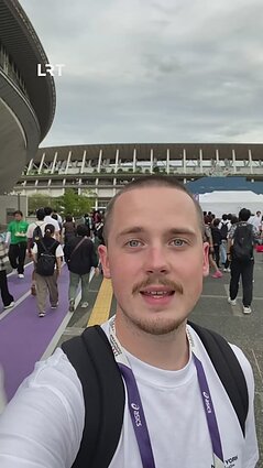 Bėgimo šedevrą sukūrusi McLaughlin-Levrone: tai yra nuostabu