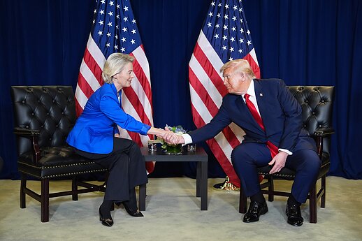 Ursula von der Leyen ir Donaldas Trumpas