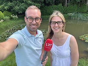 41-erių lietuvių kalbos mokytoja iš Lekėčių Milda Ratomskienė