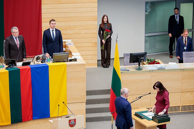Seimas tvirtina Vyriausybės programą