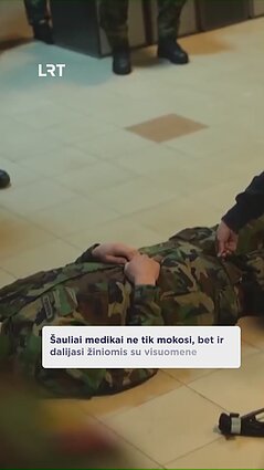 Kuo užsiima šauliai medikai?