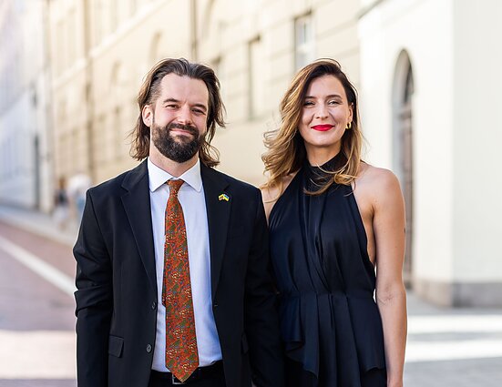 Povilas Poderskis, Justina Aleksaitė