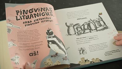 Книга «Pingvinas lituanicus, или История литовского пингвина»