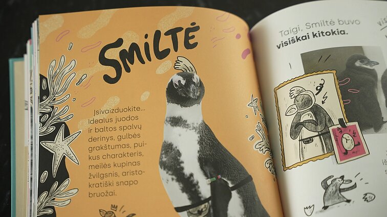 Книга «Pingvinas lituanicus, или История литовского пингвина»