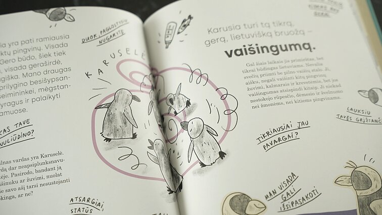 Книга «Pingvinas lituanicus, или История литовского пингвина»