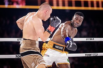 Eimantas Stanionis ir Jabulani Makhense