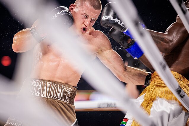 Eimantas Stanionis ir Jabulani Makhense