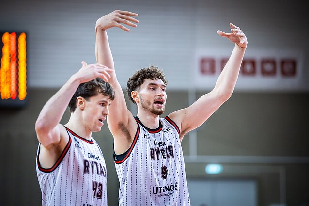 LKL: Utenos „Juventus“ – Vilniaus „Rytas“